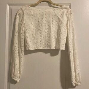 Gianni Bini Eyelet Top